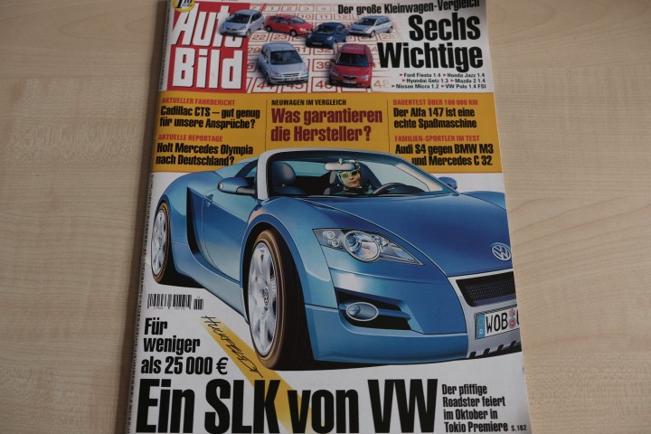 Deckblatt Auto Bild (15/2003)